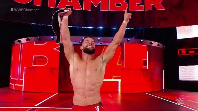 Finally, the man gets a title shot and wins.